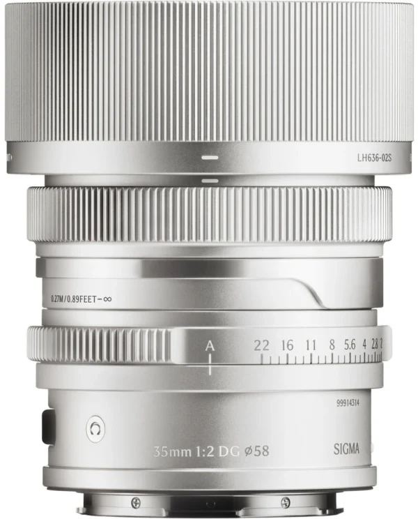 SIGMA 35 mm f/2 DG DN Argent Monture L