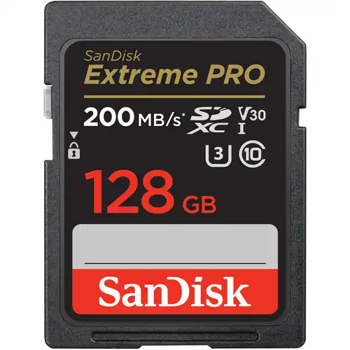 CARTE SD SANDISK 128 Go