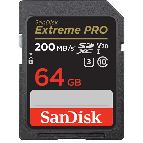 CARTE SD SANDISK 64 Go