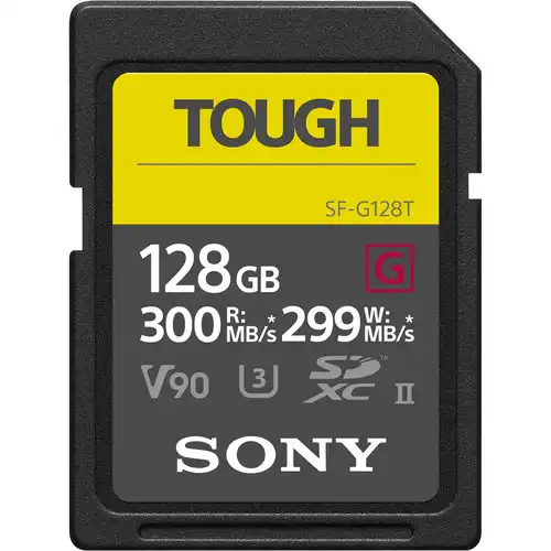CARTE SD SONY TOUGH G 128 G