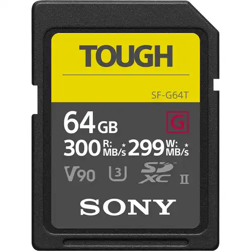 CARTE SD SONY TOUGH G 64G