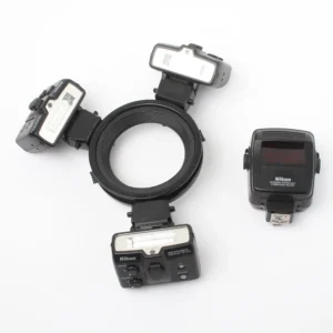 NIKON KIT FLASHES MACRO R1C1 SU800+ 3 FLASHS SBR200 AVEC BAGUES VALISE NOTICE